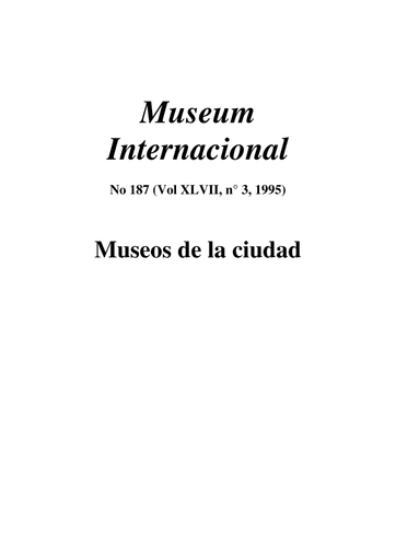 Museos de la ciudad